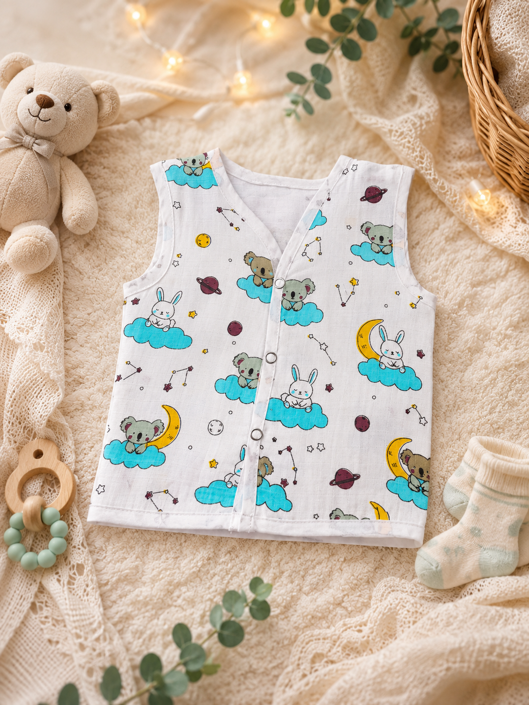 Bunny Jabla Pure Muslin Cotton