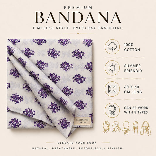 Floral Bandana