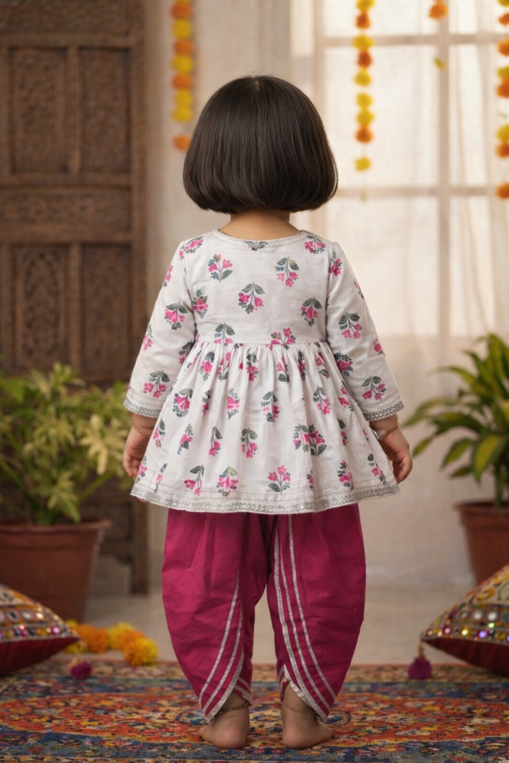 Pehnava Noor Kurta Dhoti Set