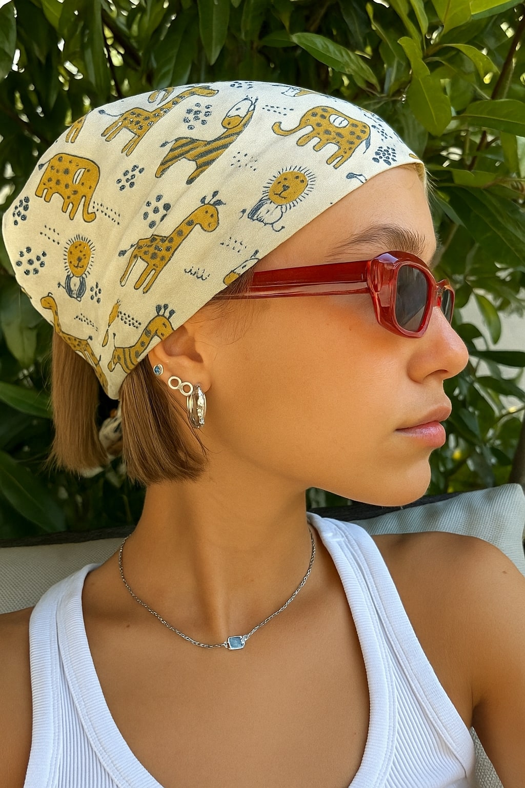 HOUSE OF PEHNAVA Women Animal Printed Scarf