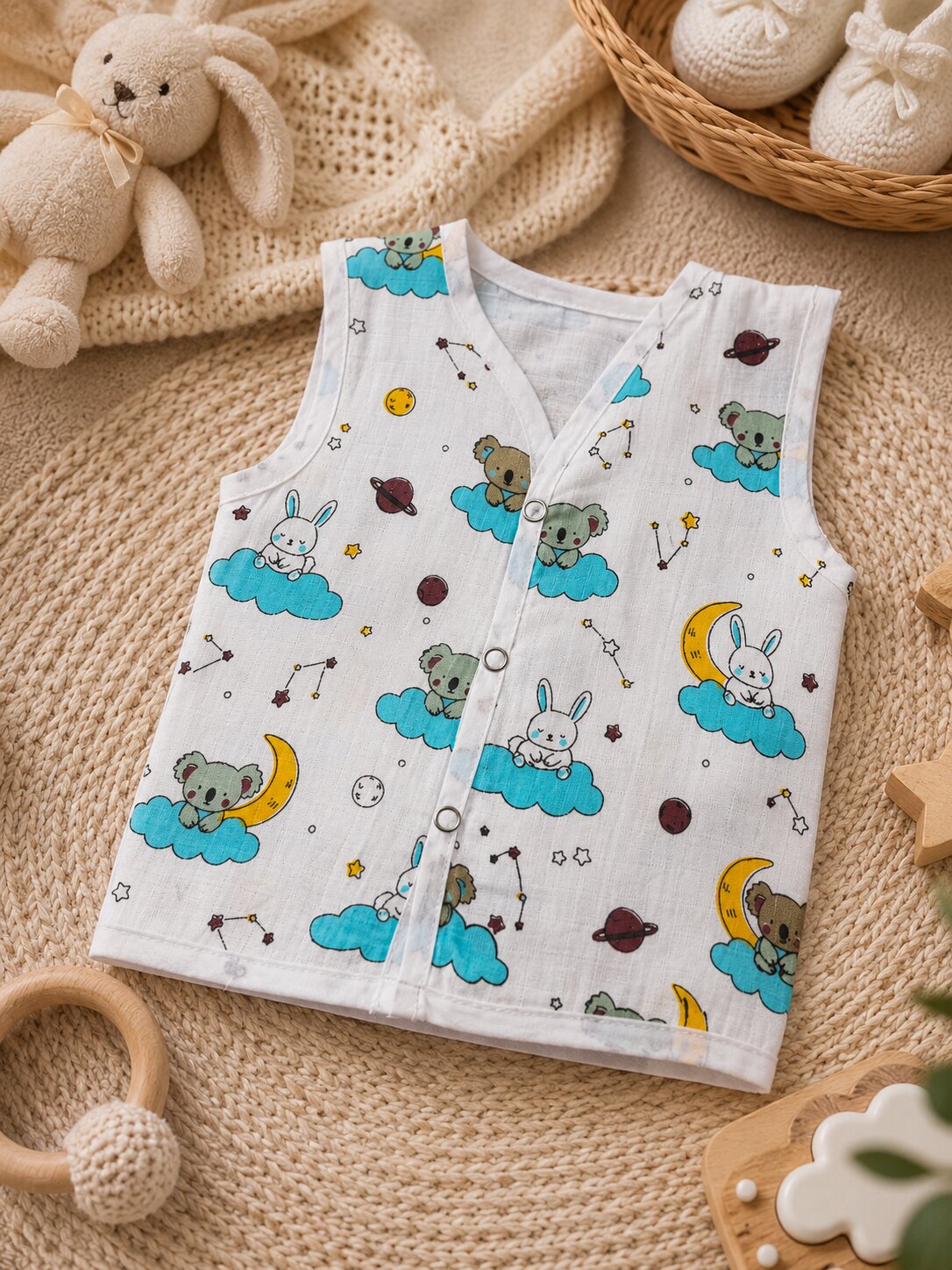 Bunny Jabla Pure Muslin Cotton