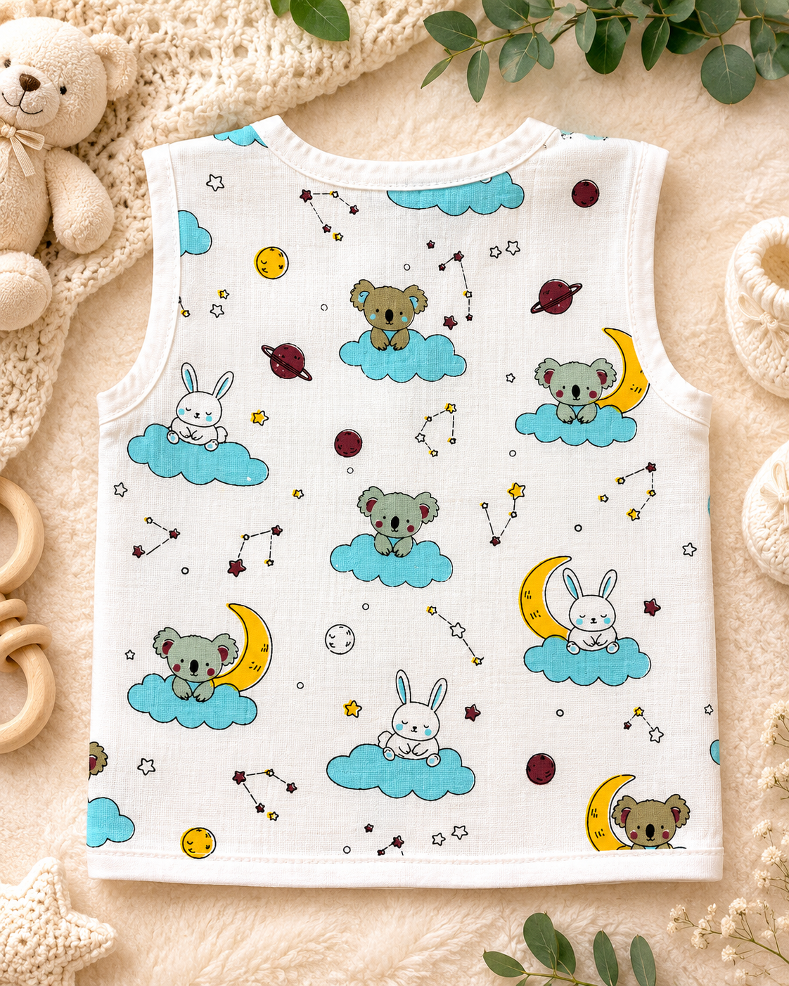 Bunny Jabla Pure Muslin Cotton