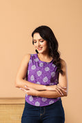 Women Hem Cotton Top