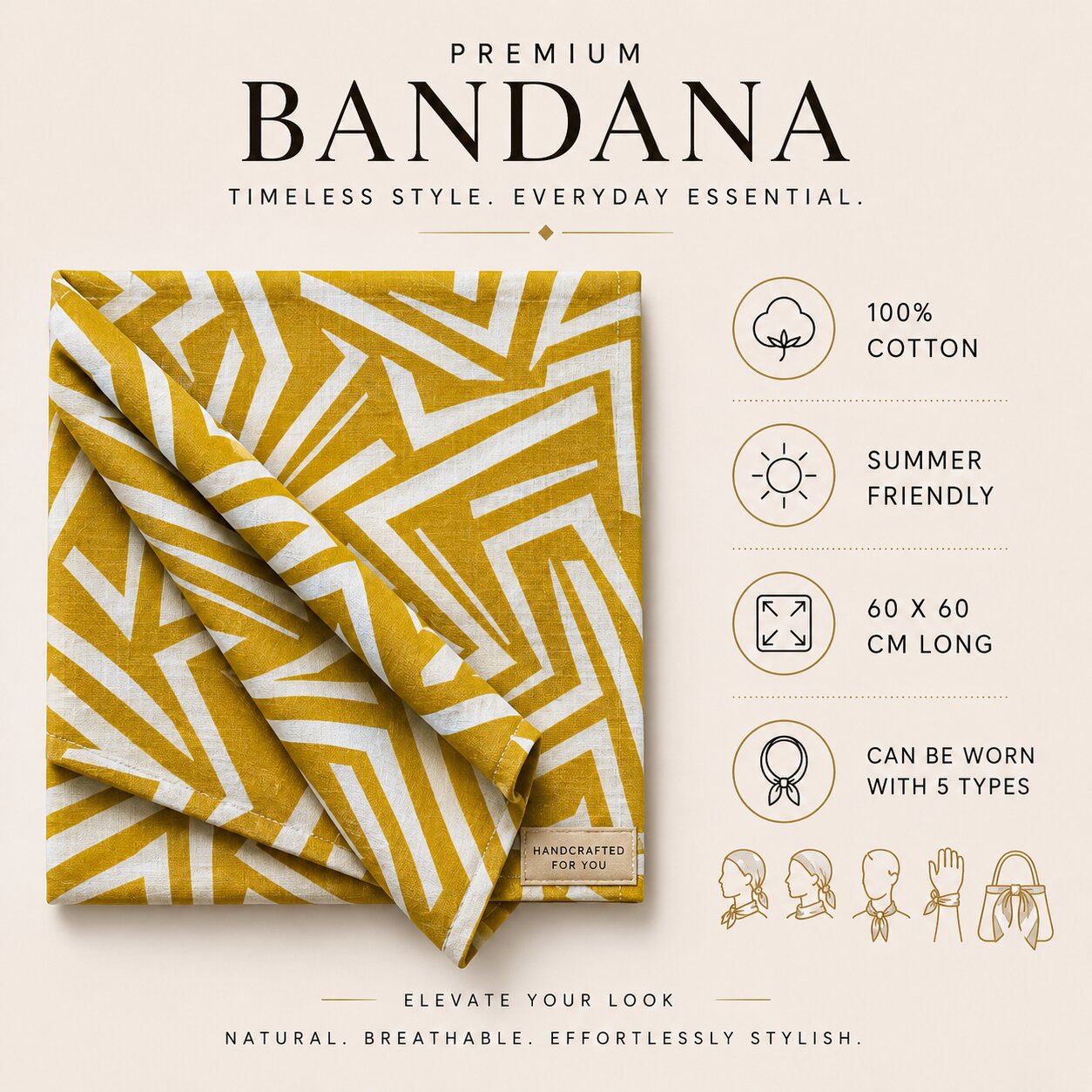 Sungrid Cotton Bandana