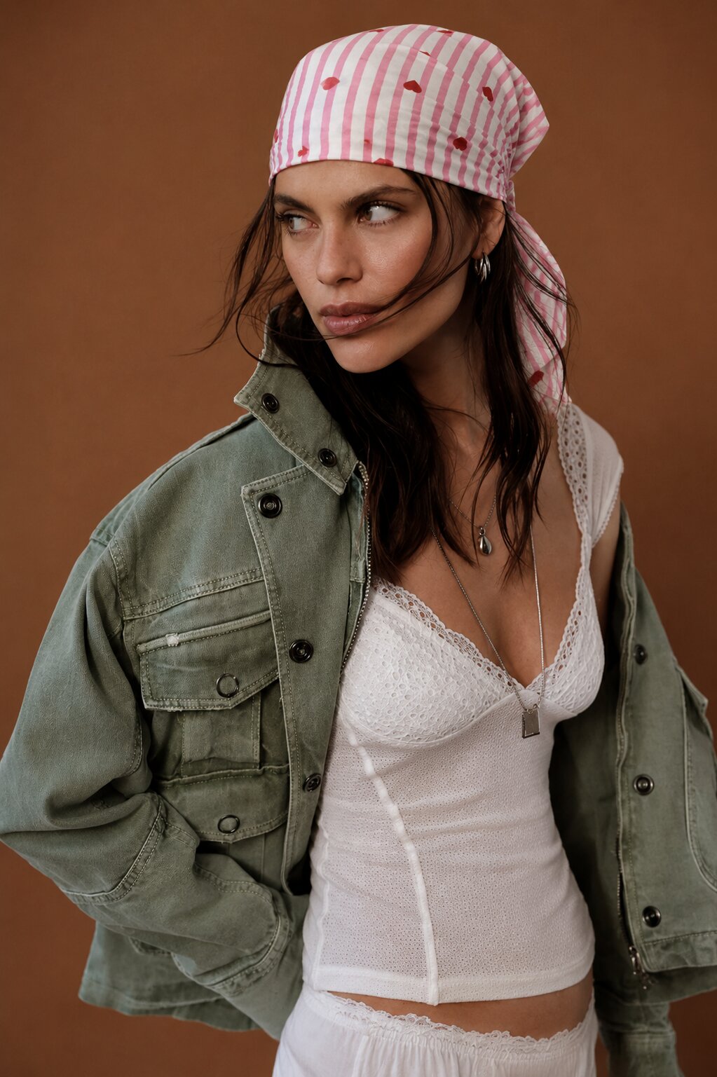 Cotton Striped Bandana