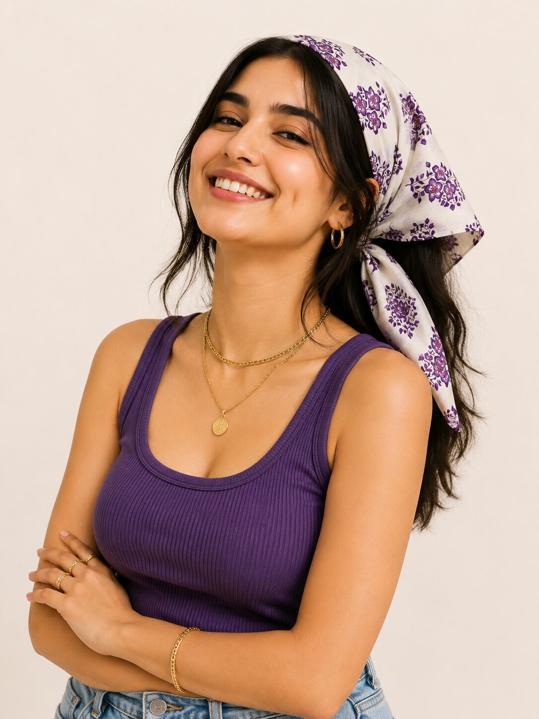 Floral Bandana