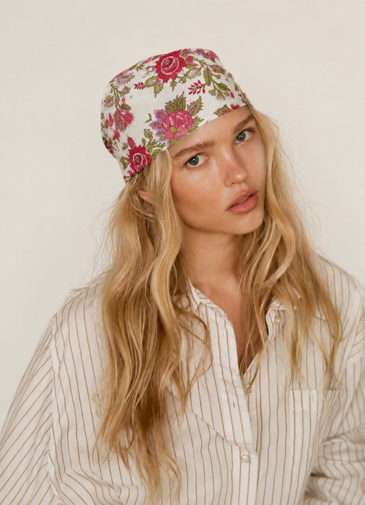 Cotton Ivory Bandana